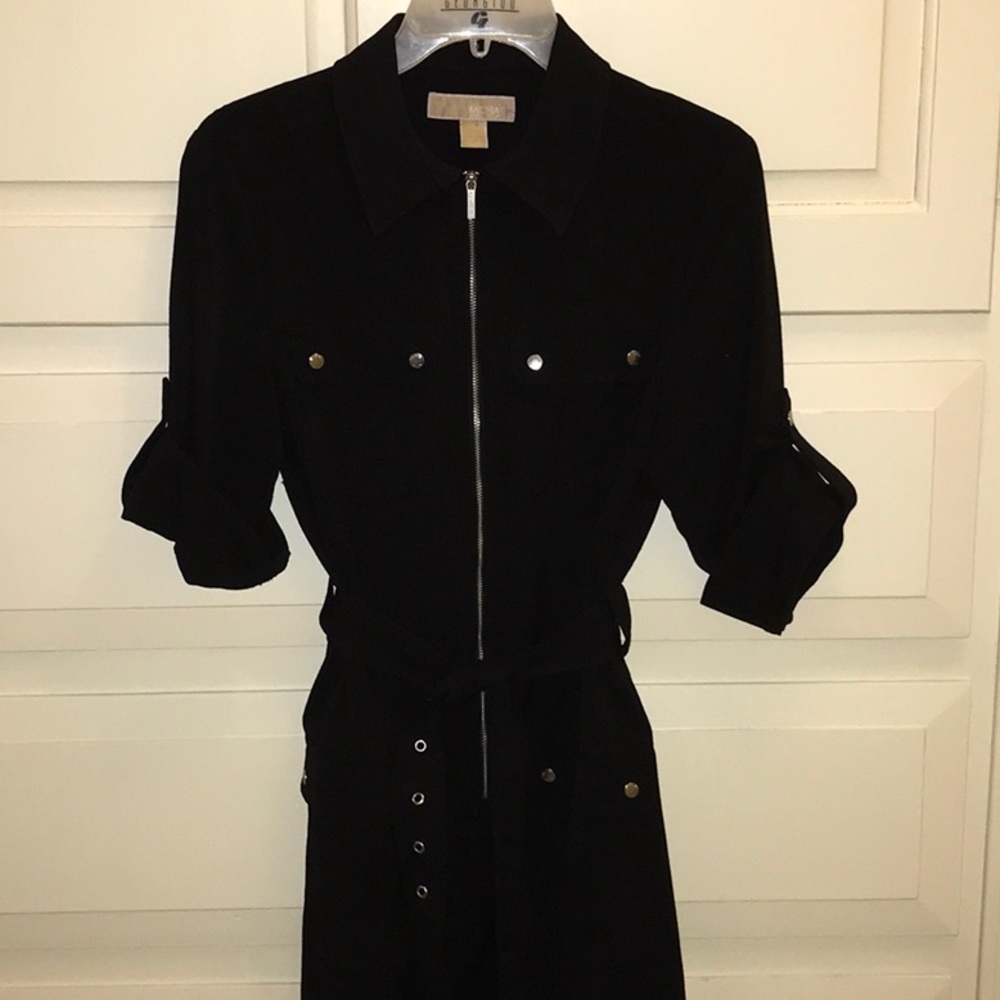 Black Size Small Michael Kors shirt dress